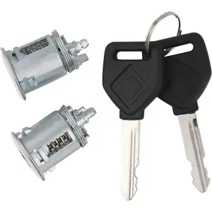 International Door Lock Cylinder w/Keys for Door Handles Compatible with International Trucks Prostar 4100 4200 4300 4400 7300 7400 7600 2506723C92 3606713C94 3546619C92