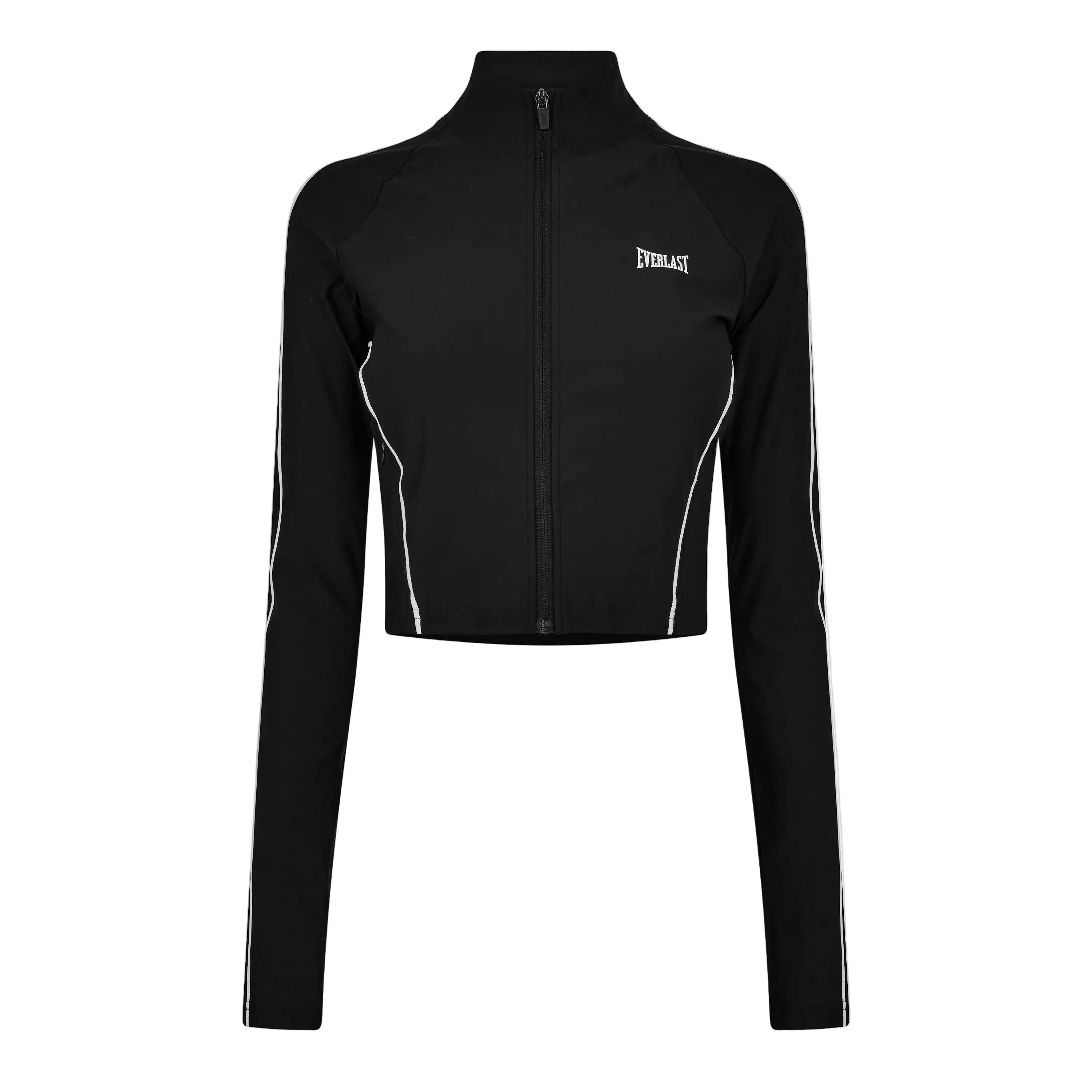 Women's Stretch Woven Fitness Jacket, Female Sporty Chic Outerwear with Sleek Cropped Silhouette, Engineered for Dynamic Movement, Ideal for Boxing