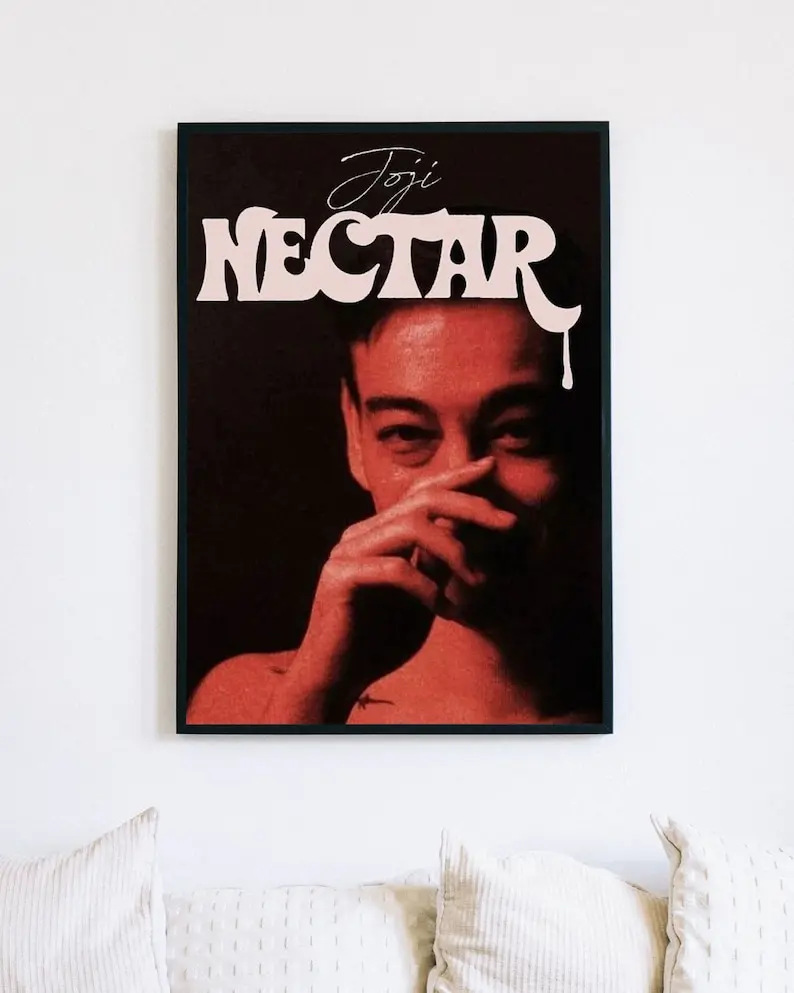 JOJI Nectar Album Poster, office decor, home decor