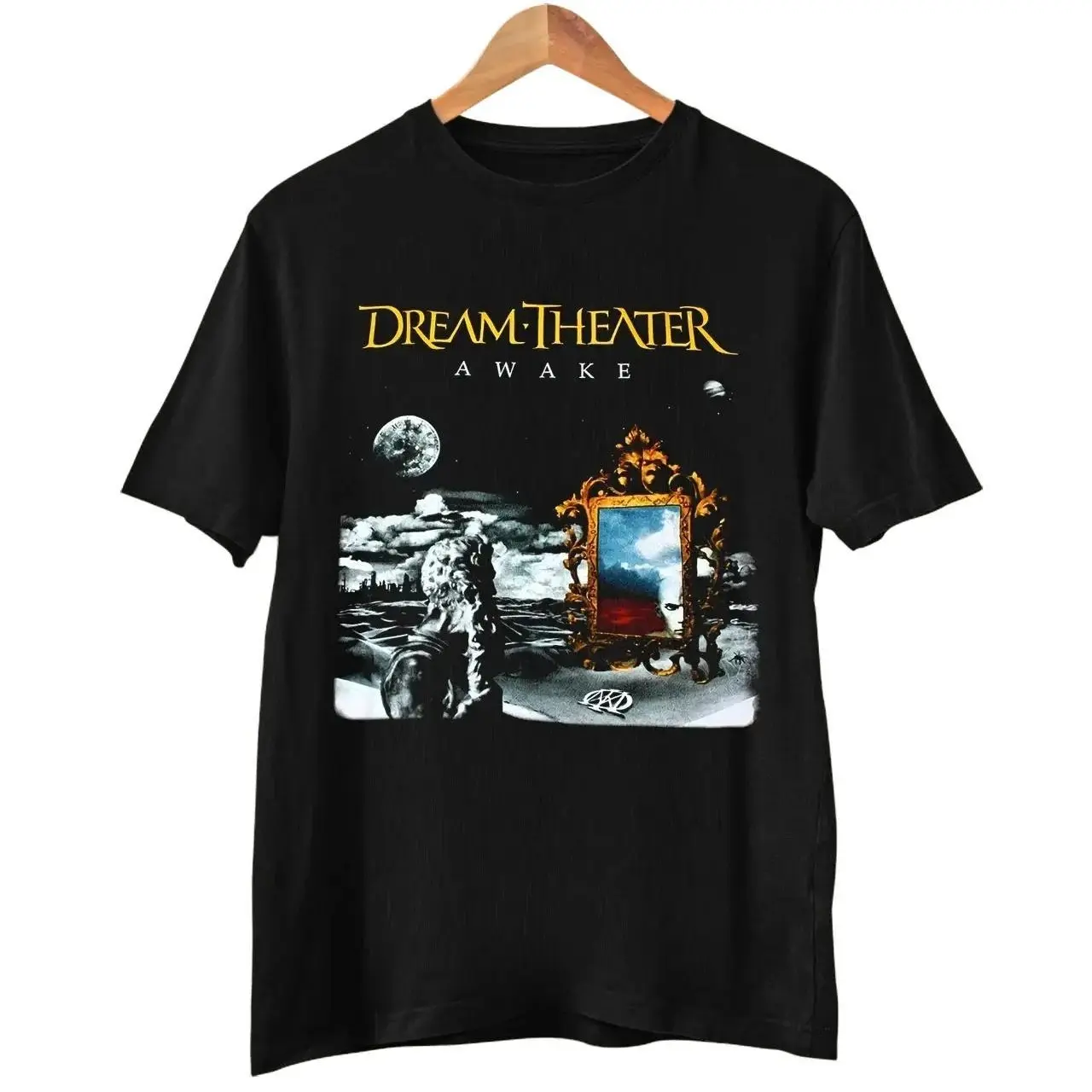 Inspired Awake Dream Theater Music T-shirt, Reprinted Gildan 