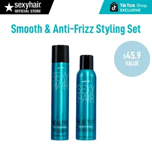 SexyHair Smooth & Anti-Frizz Styling Set