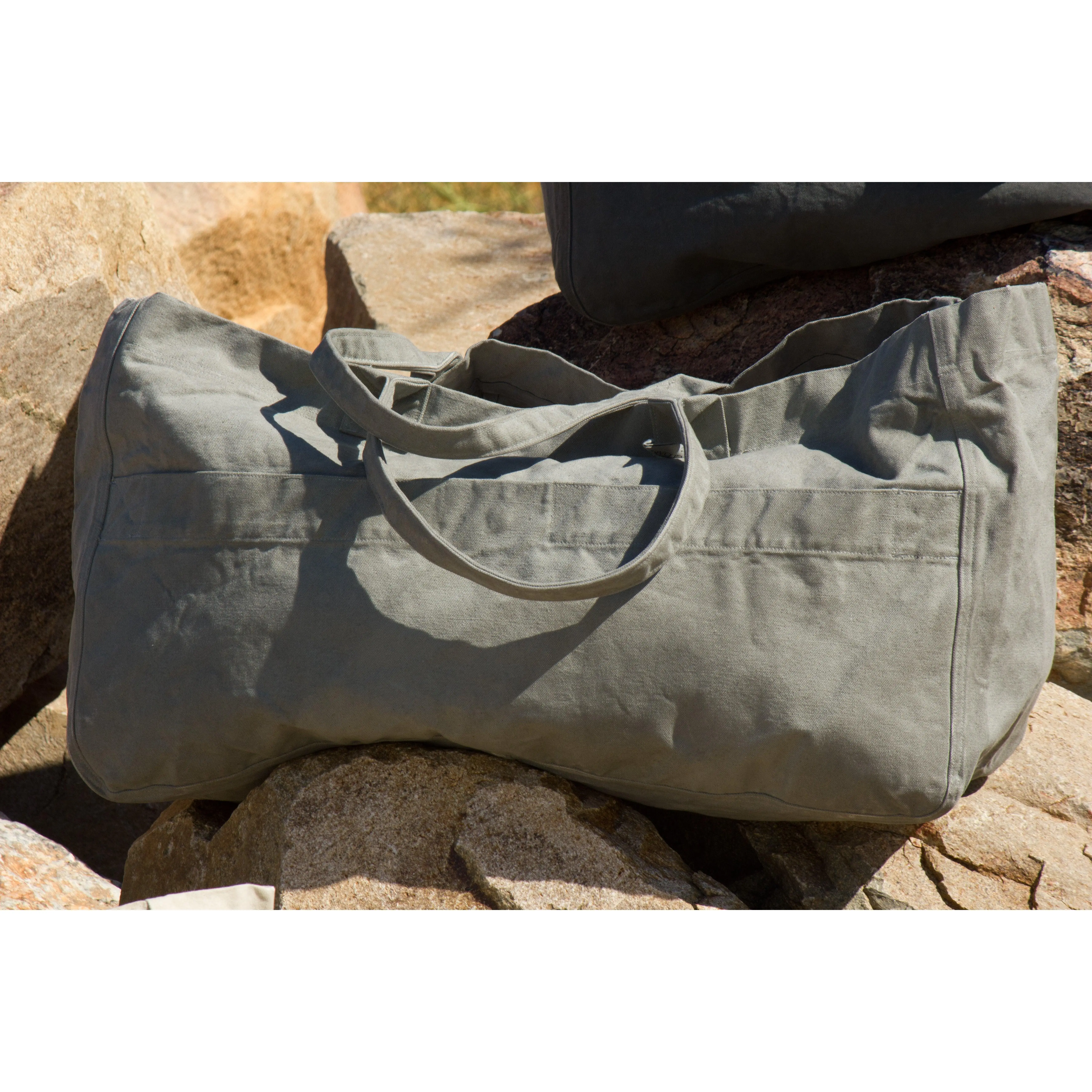 H&C ® Spacious Haversack Vintage Bag - Monsoon Gray