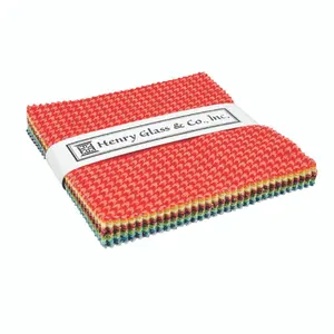 10 X 10 in LAYER CAKE HOUNDSTOOTH by Henry Glass Fabrics