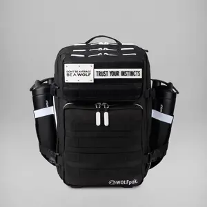 35L Backpack Alpha Black White Accents