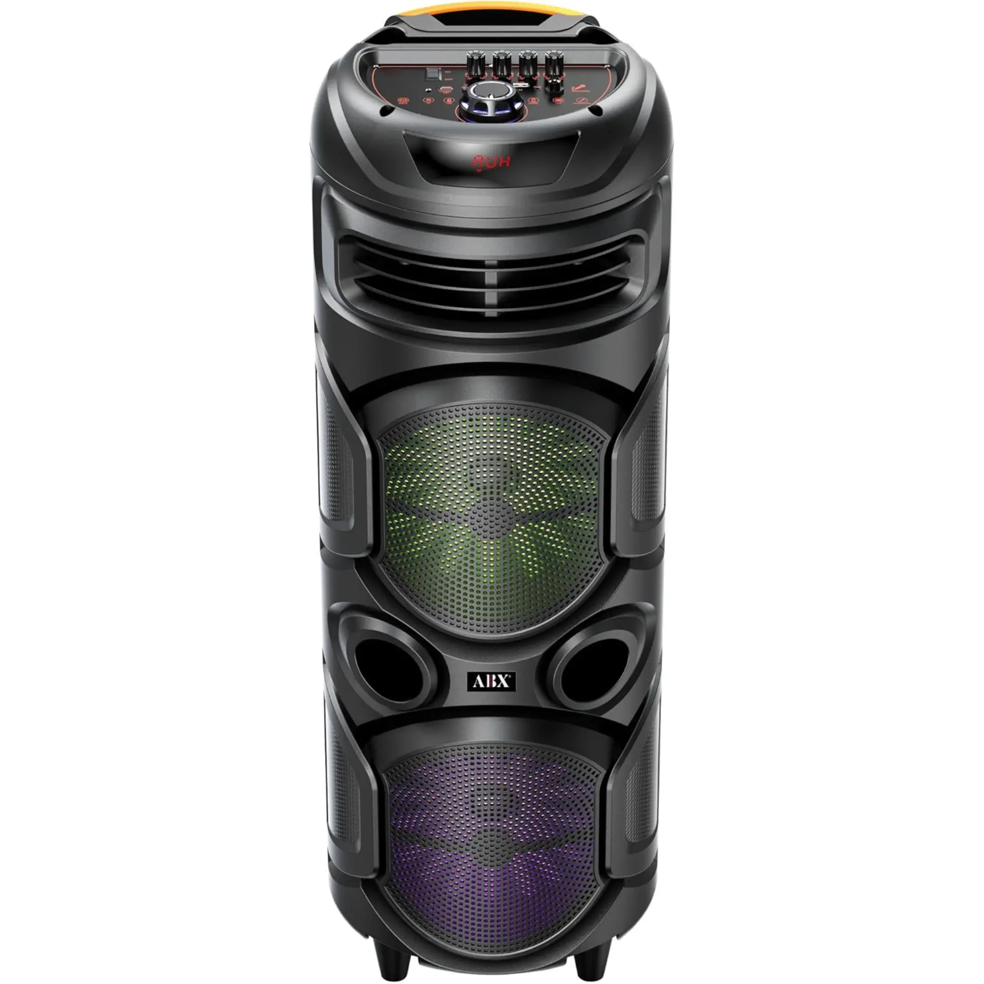 Bluetooth Party & Tailgate Speaker – LOUD Sound, BASS, 80W RMS, TWS, RGB Lights, Mic