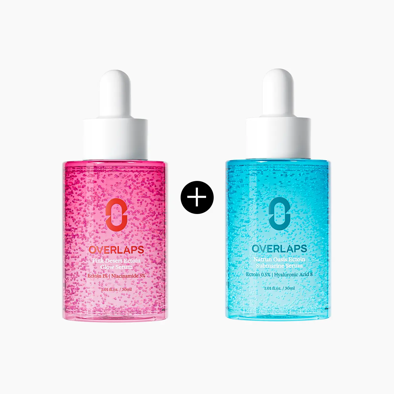 Overlaps Ectoin Glow Serum + Hydration Serum tiktokshopspringglowup