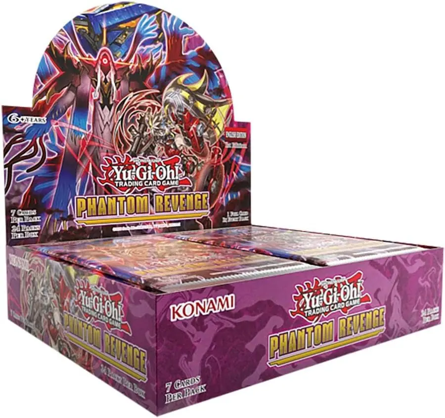 Yu-Gi-Oh! Phantom Revenge Booster Box by Konami - 7 Cards Per Pack, 24 Packs Per Box for Collectors and Players - TikTok Shop Yu-Gi-Oh! Phantom Revenge Booster Box by Konami - 7 Cards Per Pack, 24 Packs Per Box for Collectors and Players - TikTok Shop