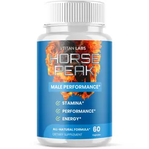 (1 Pack) Horse Peak Advanced Support Supplement HorsePeak 60 Capsules