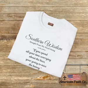 Southern Wisdom Farmhouse Style Soft Cotton Unisex Sport T-Shirt