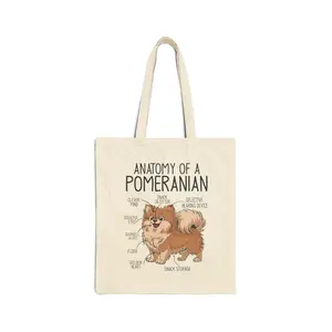 Anatomy of a Pomeranian Tote