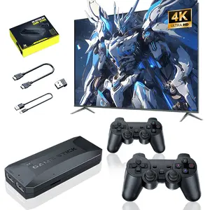 M16 Game Stick 4K Video Game Console TV HD 64GB 2.4G Double Wireless Controller HDMI-Compatible With 25 Emulators