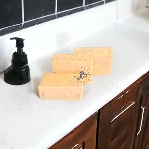 Tumeric & Ginger Handmade Soap for All Skin Types Moisturizer Acne Antibacterial Moisturize Moisture