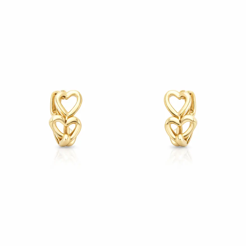 Didiray 14K Gold-Plated Hoop Earrings for Women Hypoallergenic Small Lightweight Durable Metal Coating Ideal for Everyday Wear Moderno
