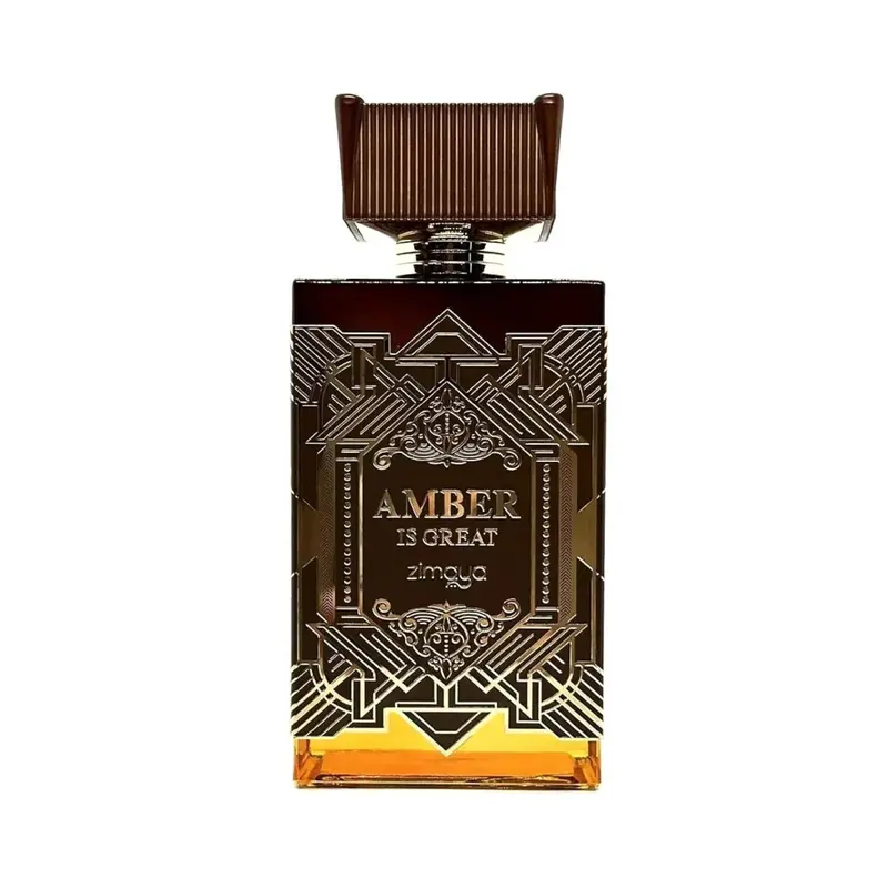 Amber Is Great Perfume Spray (U) 100ml - Elegant Bottle with Decorative Label