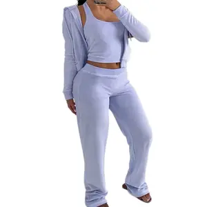 Fleece 3 Piece Tracksuit Set (Online Exclusive)