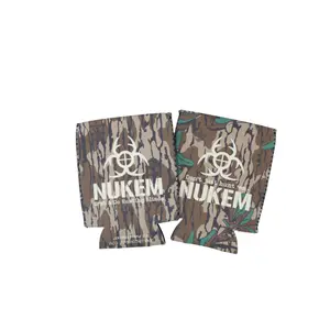 Nukem Kozzie Mossy Oak Edition - Durable Camo Koozie for Cold Drinks, Easy-Grip Design, Perfect for Hunting & Camping