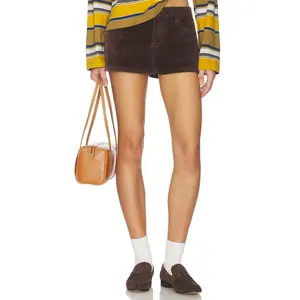 MORE TO COME Lana Mini Skort in Brown