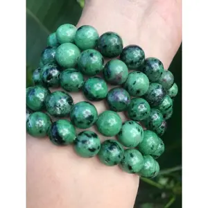 Ruby Zoisite Crystal Bracelet