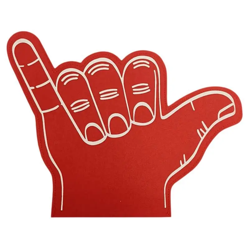 Giant Finger Cheerleading Sports Hand, School Spirit Craft, Athletic Hand Props, Competition Party Supplies, Fun Event Accessories