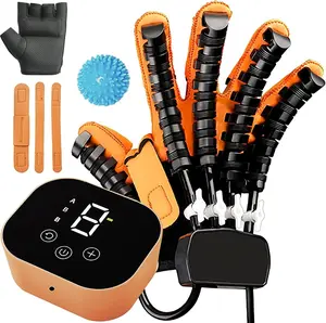 Rehabilitation Robot Glove for Stroke, Robotic Hand Stroke Recovery Equipment, Fingers Strength Training Device for Hemiplegia, Strength Adjustable