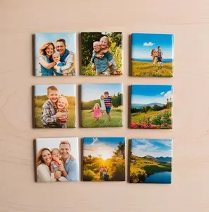 9 2x2 Photo Magnets