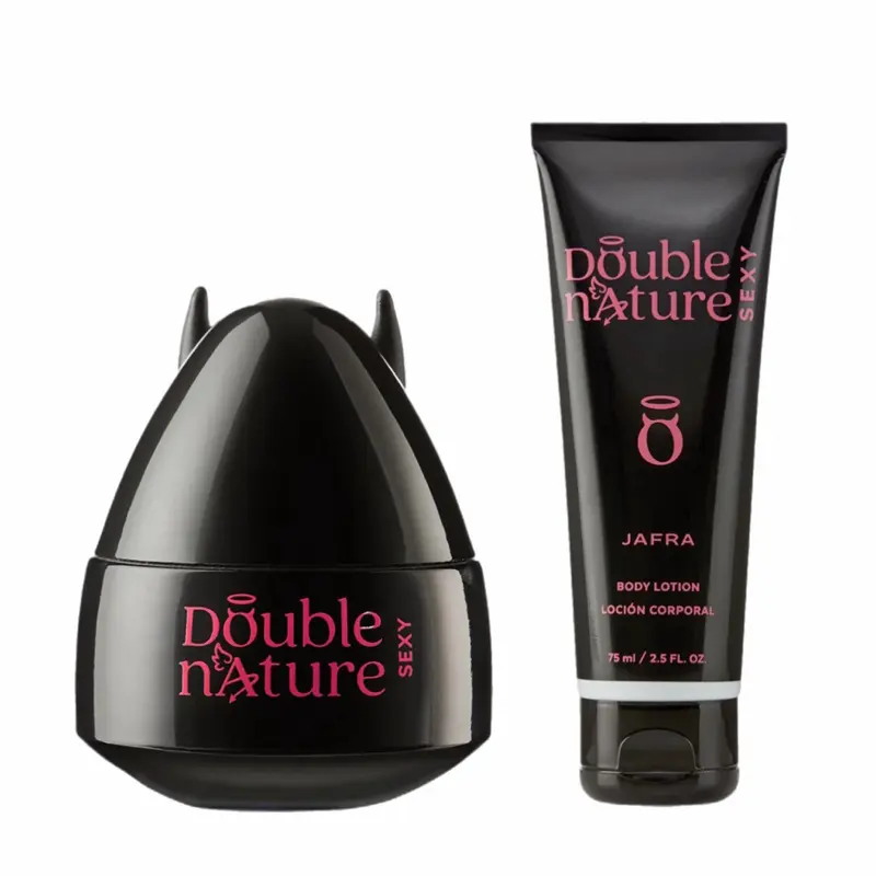 JAFRA  Double Nature Sexy Eau de Toilette for women, Set Frangrance and Body lotion