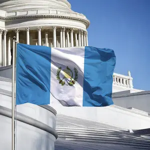 1pc Vibrant Guatemala National Flag - 3ftx5ft/90cmx150cm Polyester Banner for Indoor Outdoor Decoration, Garden Lawn, Home, Room, Front Door, Yard, Patio, and Pathway Decor