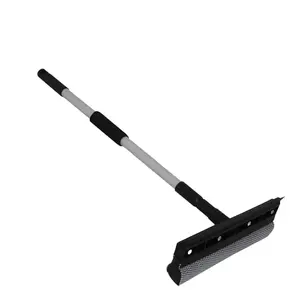 38" Extendable Window Squeegee Cleaner Long Handle Car Cleaning Window Glass