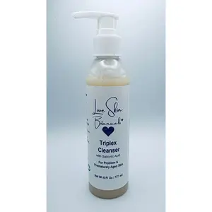 Triplex Facial Cleanser with Salicylic Acid for Acne Treatment - Skincare