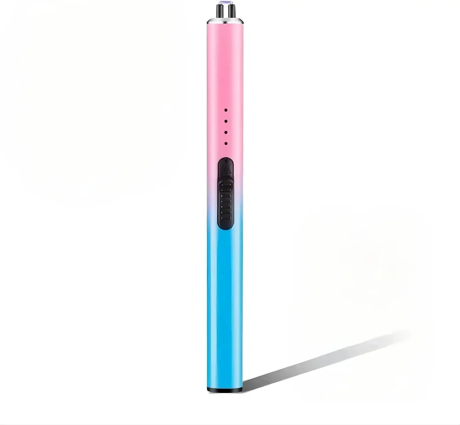 Electric Arc Flameless Lighter Windproof with Safety Lock USB Fast Charging Data Cable for Camping BBQ Candle