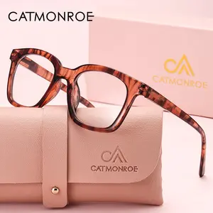 CATMONROE Lightweight And Comfortable Casual Style Reading Glasses With Pc Lenses For Daily Reading, Writing, And Office Work To Enhance Visual Comfort. Thanksgiving And Christmas Gifts For Elders Reading Eyeglasses