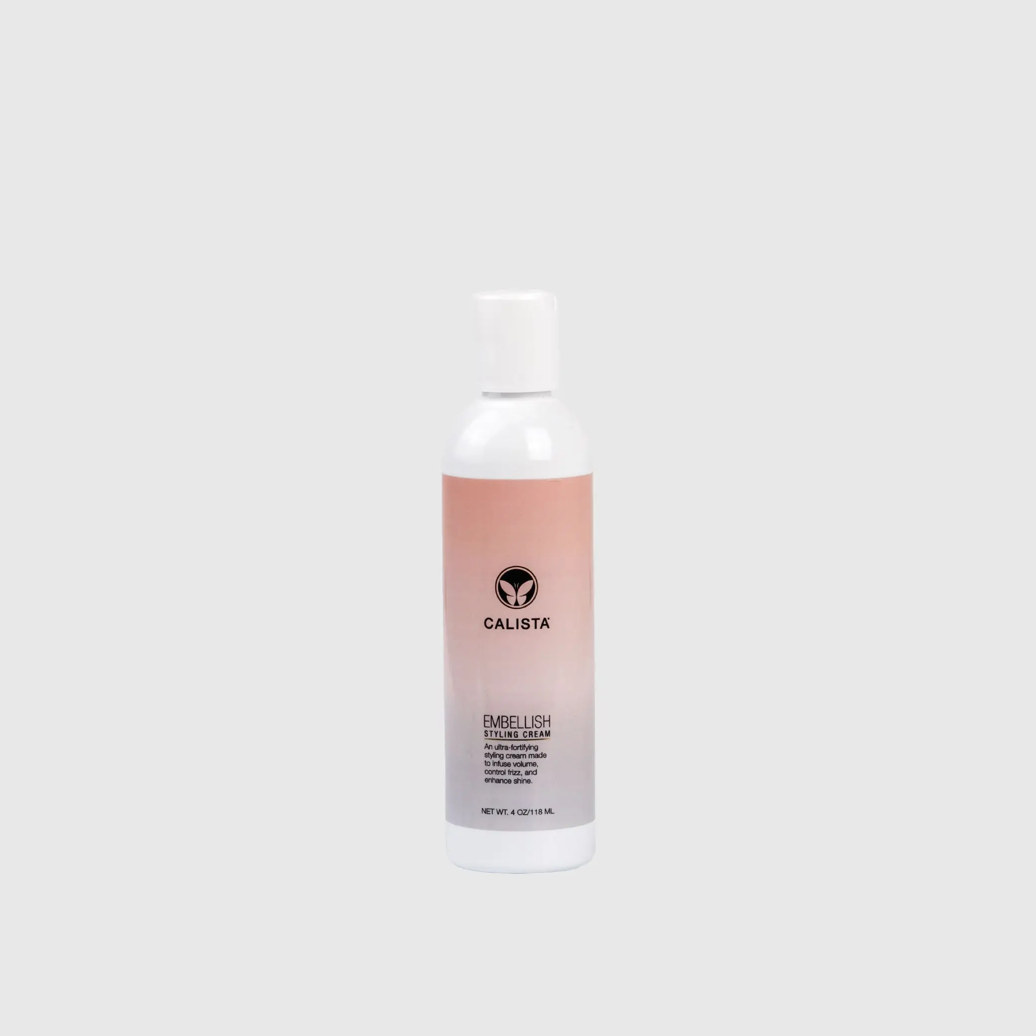 EMBELLISH Hair Styling Cream - Ultra-Fortifying with Vitamin E & Argan Oil - Controls Frizz, Adds Visible Fullness & Protects from Heat