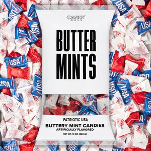 USA Patriotic Themed Buttermints - 250th Celebration!
