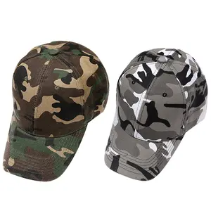 Spring And Autumn Camouflage Trendy Hats For Men And Women, Outdoor Student Military Training Sun Protection Caps, Fashionable Sports Baseball Caps