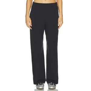 Beyond Yoga Easy Wide Leg Pant in True Black