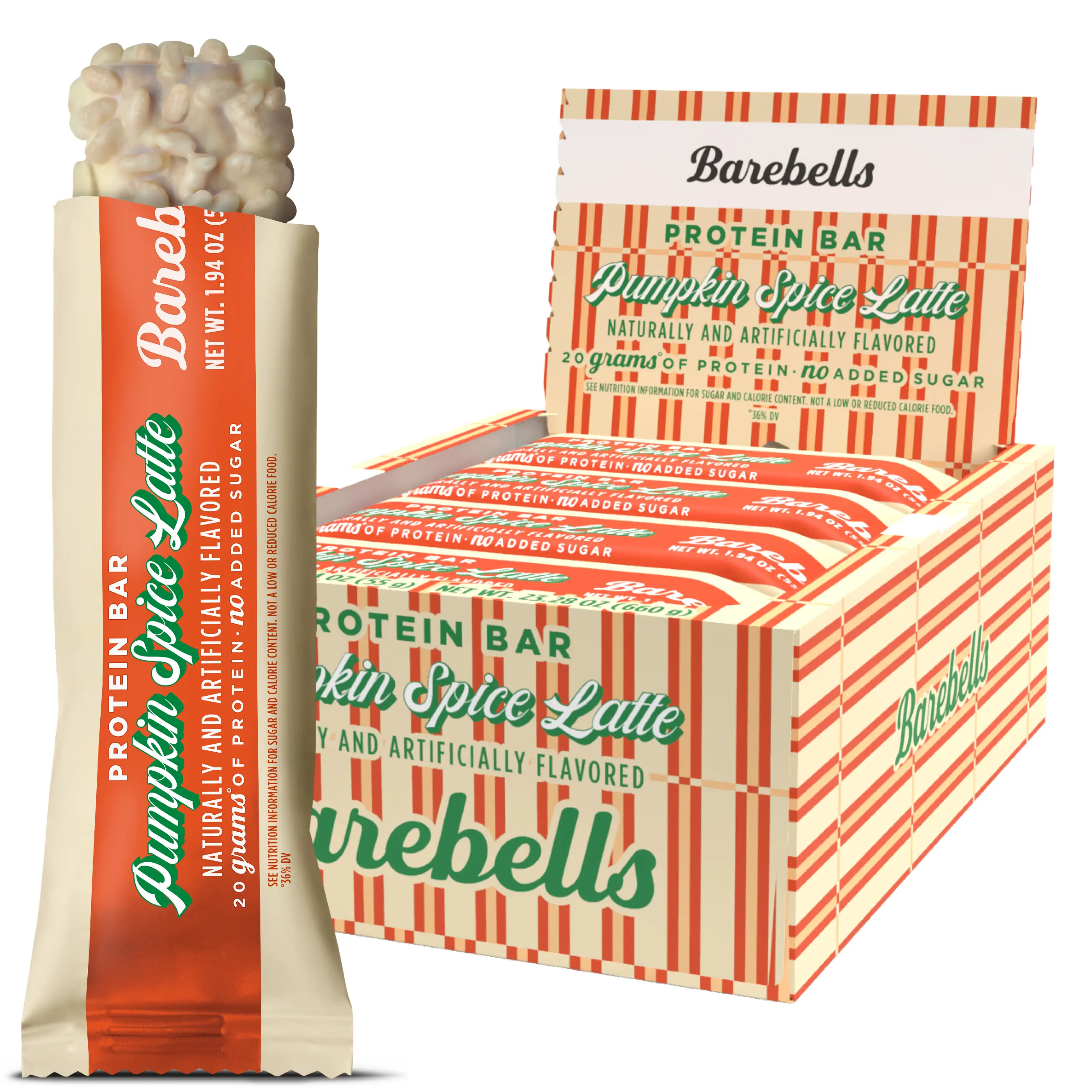 Barebells Pumpkin Spice Latte 55g 12-pack