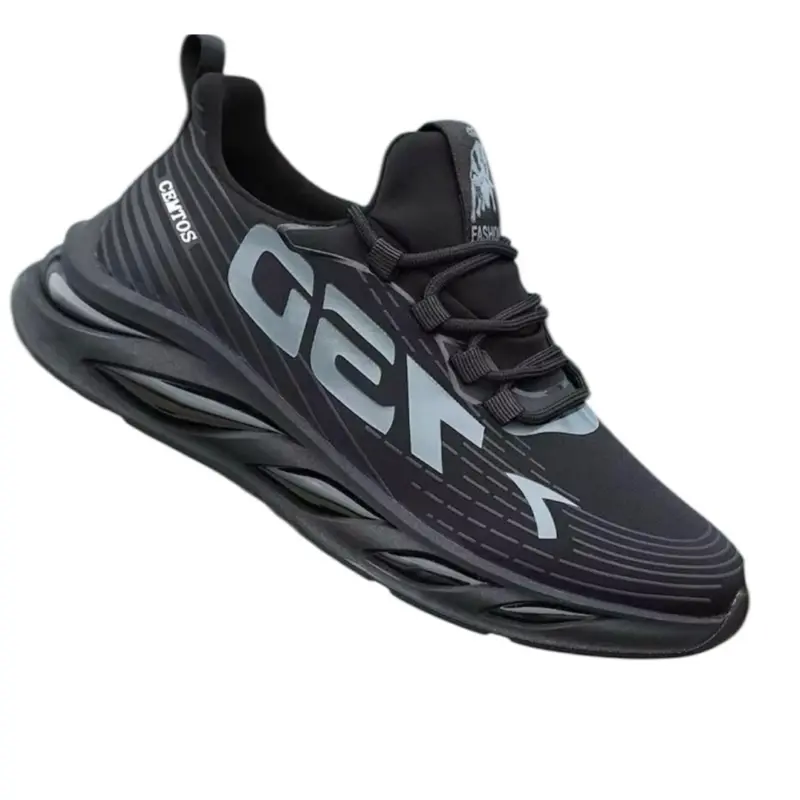 Celsius G2T Sneakers - Black with Gray Accents, Comfortable and Stylish Design for Everyday Wear