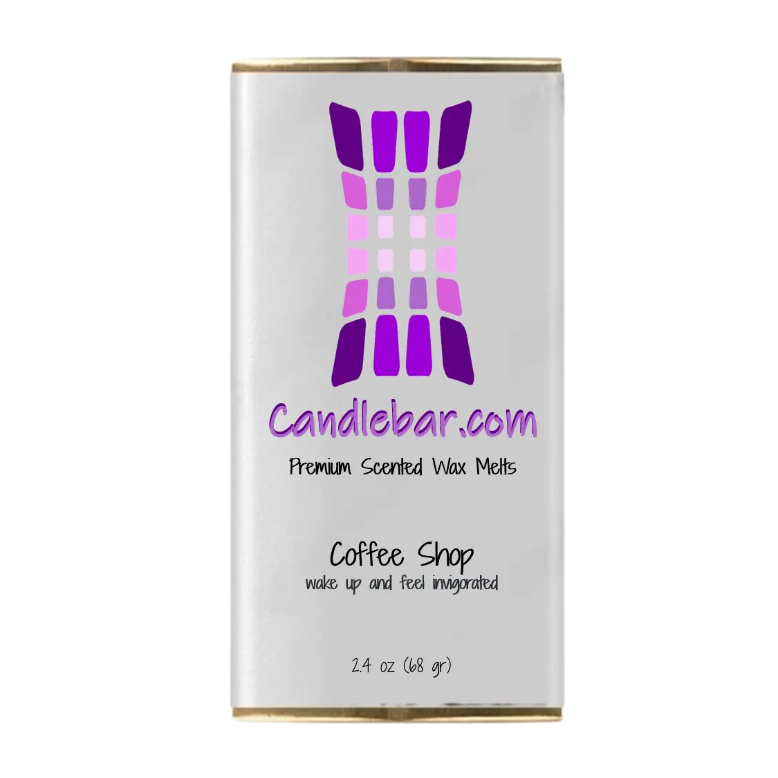 Coffee Shop Scented Wax Melts - Made only of pure natural soy, bee's wax, and essential oils.