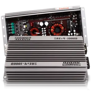 Sundown Audio SUN-SAEv.4-1000D SAEv4-1000.1D 1000W Digital Class D Car Audio Amplifier with Wired Remote & Protection Features