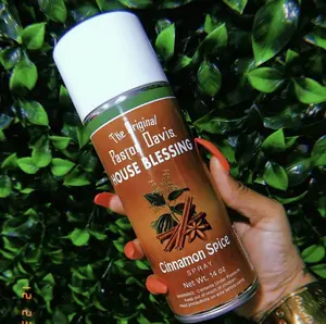 Money House Blessing Cinnamon Spray, Invigorating Scent for Home and Business - 14 oz Can