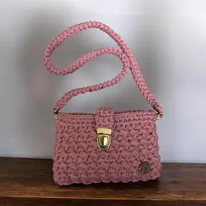 Handmade crochet slingbag
