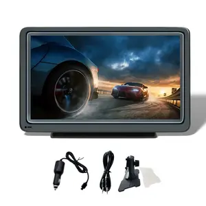 7-Inch Wireless Carplay Android Auto, HD Touchscreen Multimedia Player, Car Video Player, USB/aux, Plug & Play Dashboard Mount for Older Cars & Trucks