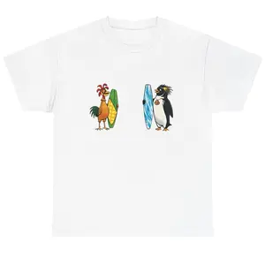 New Design Cody Maverick & Chicken Joe Surfs Up Unisex T-Shirt, Funny Shirt, Graphic T-shirts, Trendy Shirt, Casual Streetwear Unisex Top, Menswear Apparel
