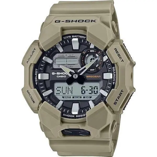 Casio G-Shock 10-Year Battery Carbon Core Guard Analog-Digital Mens Watch GA010-5A