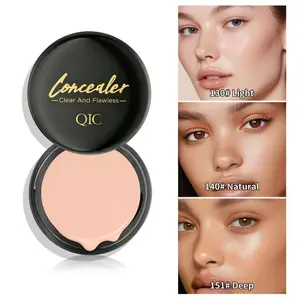 Long-Lasting Waterproof Matte Concealer Cream, Soft Matte Coverage, 1-Count Full-Coverage Super Coverage Concealer, Makeup for Women & Girls, Foundation Cosmetics