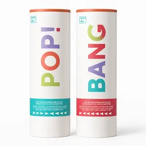 Pop! Bang! Colorful Confetti Poppers