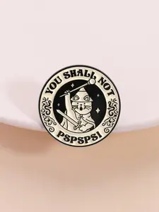 Cartoon Badge Pin Fantasy Cute Style Cat Wizard Design, Suitable for Lord of the Rings Fans Daily Backpack Decoration Accessories, Durable Metal Pins