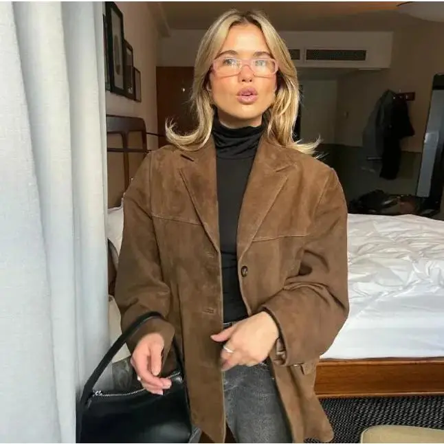 Vintage Chic Brown Jacket