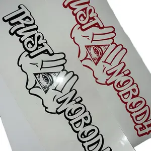 Trust Nobody Decal multipurpose exterior vehicle decoration Trust Nobody Decal multipurpose exterior vehicle decoration
