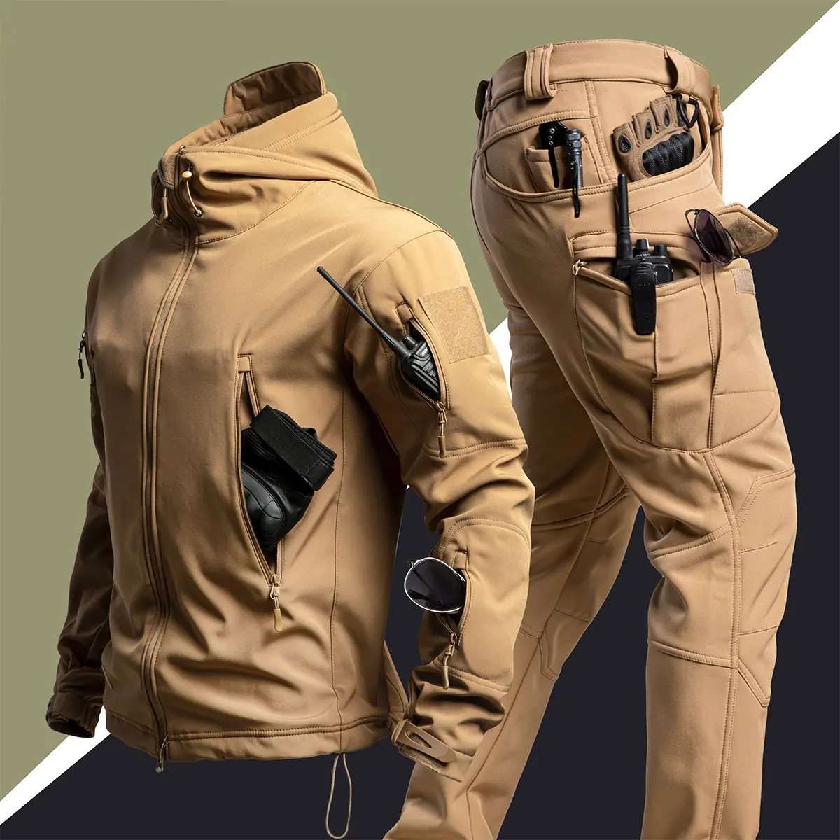 Khaki X7 Set